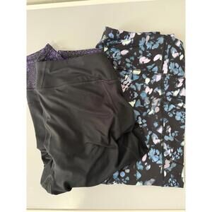 Gaiam crop legging bundle of 2 size 1X